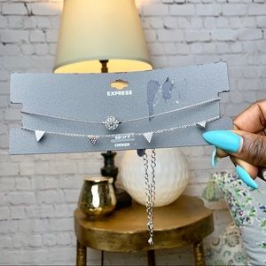 3 for $20| Express | Jewelry | Rhinestone Chokers